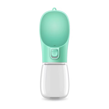 PoochesPlus | Portable Dog Water Bottle - Leakproof Travel Feeder