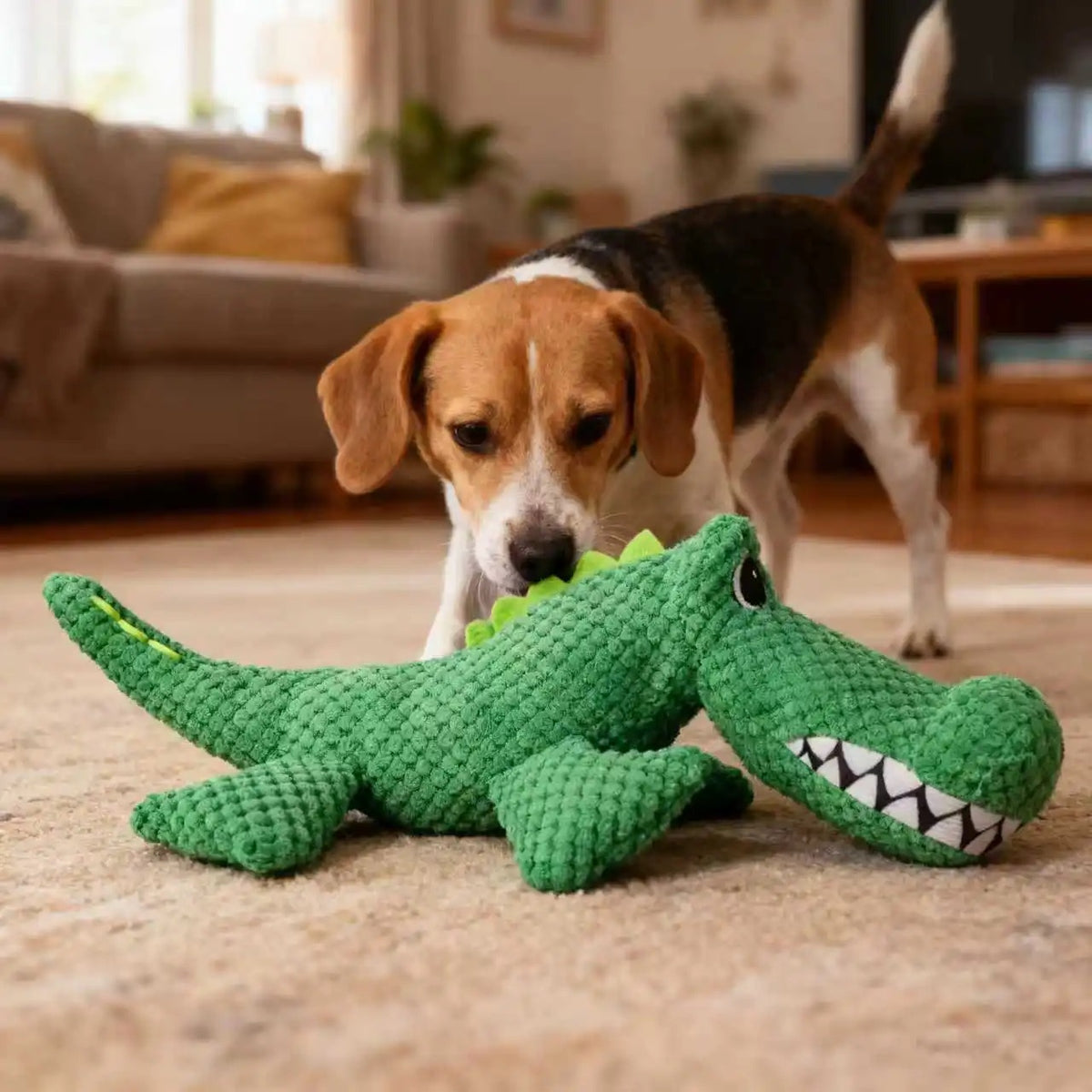 PoochesPlus |  Crocodile Enrichment Toy