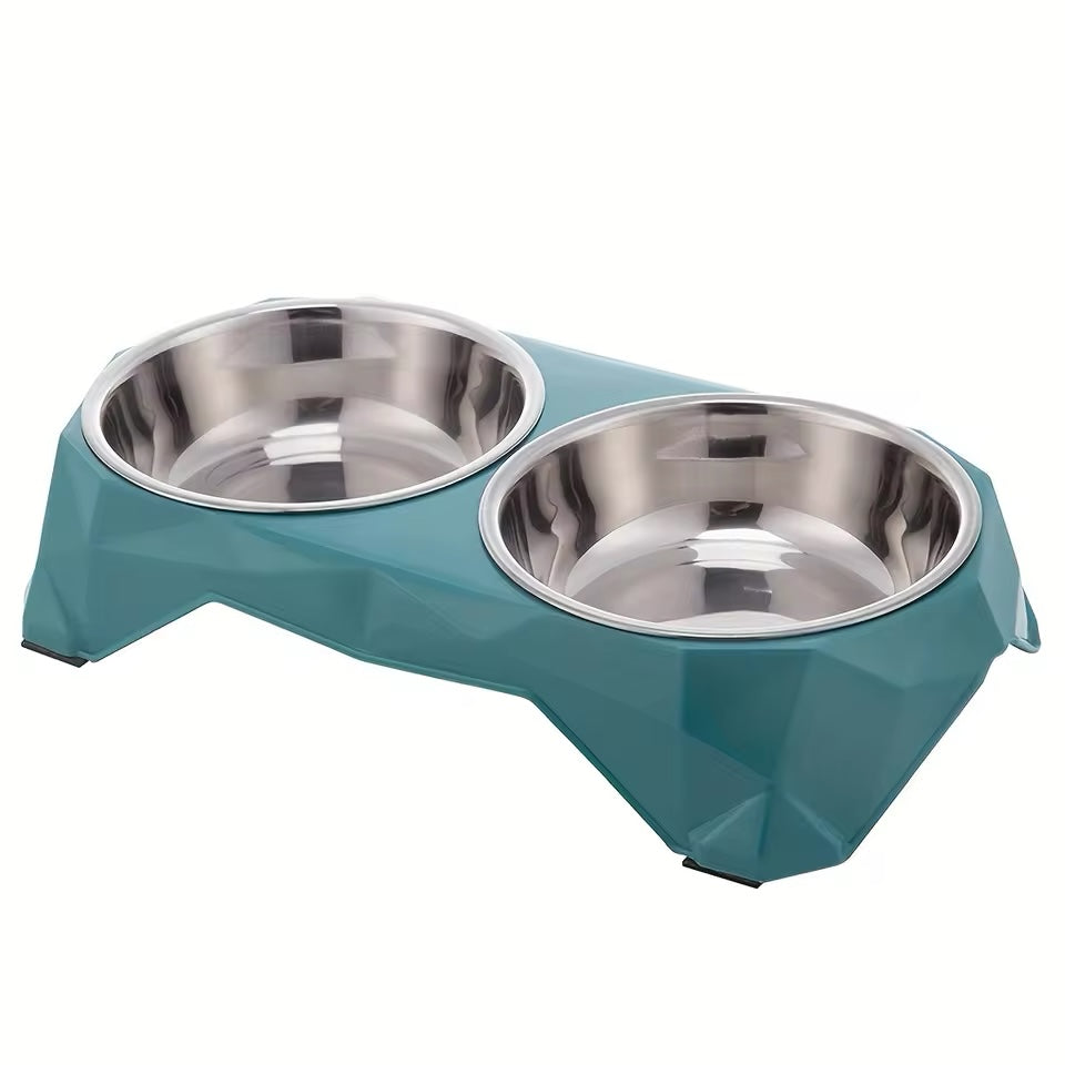 PoochesPlus | Twin Feeding Bowls