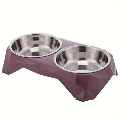 PoochesPlus | Twin Feeding Bowls