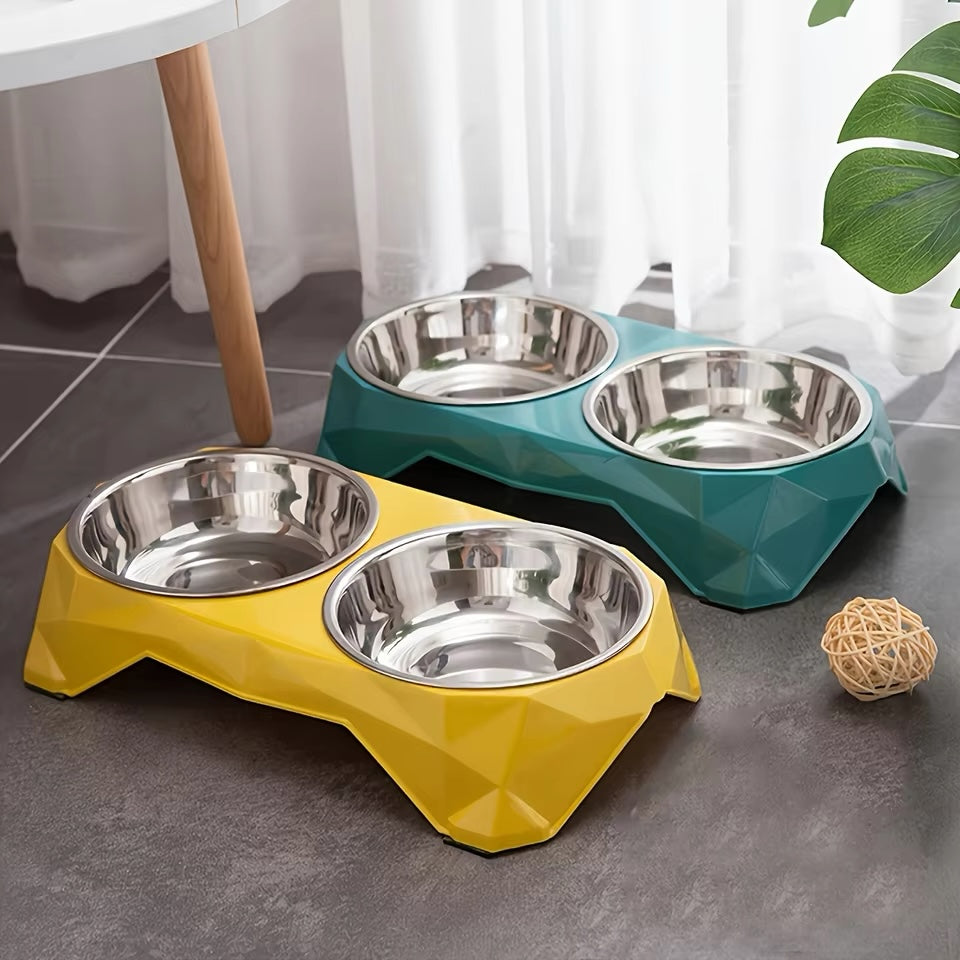 PoochesPlus | Twin Feeding Bowls